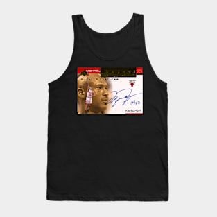 BASKETBALLART -JORDAN CARD 32 Tank Top